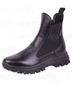 Ботинки на байке черные 381-121